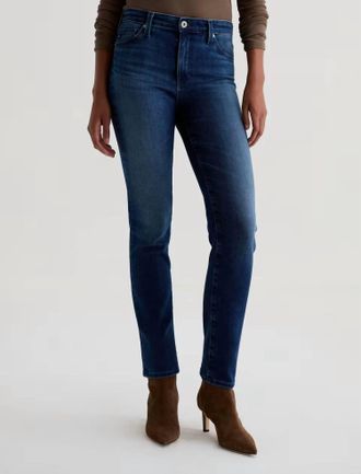 AG - Adriano Goldschmied Mari Mid Rise Slim Straight Jeans In Epilogue