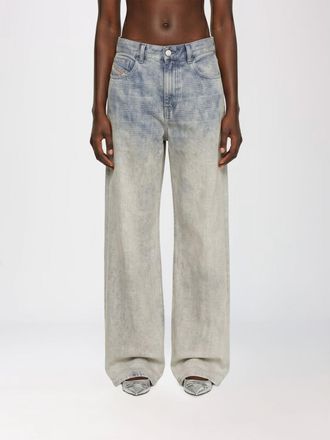 Diesel Jeans D-Sire in denim di cotone con motivo Principe di Galles