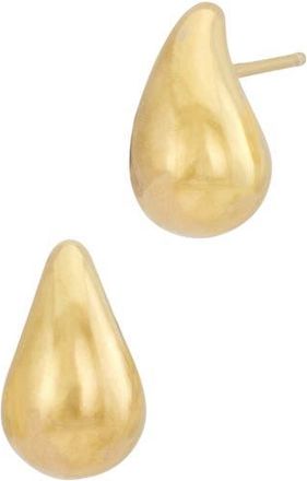 Savvy Cie Jewels Mini Raindrop Stud Earrings in Gold at Nordstrom Rack