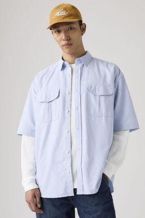 Levi's Short Sleeve Pacifica Loose Shirt - Uomo - XL - Blu / Allure