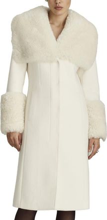 Dawn Levy Athena Coat in Cream at Nordstrom, Size X-Small