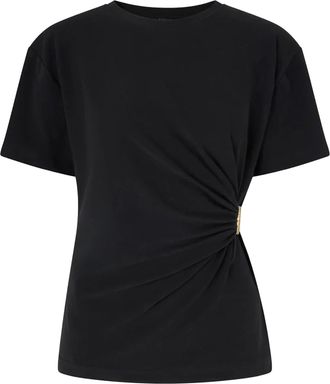 Pinko Limousine Black Draped T-Shirt