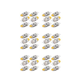 OEM 36 Bombillas Led G4 De 12 V Regulables, Led Cob G4 De 1,5 W Con &Aacute;ngulo De Haz De 360&deg; Para Reemplazar L&aacute;mparas Hal&oacute;genas De 15 W (blanco C&aacute;lido)