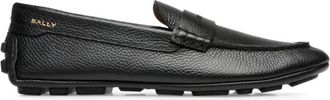 Bally Leren Driving Moccasins - Heren - Loafers - Zwart - 42 EU - Leer - Schoenen