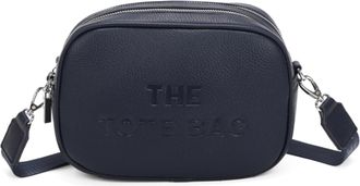Generic The Tote Bag Crossbody Shoulder Bag, Embossed Logo Design, Adjustable Strap (Navy)