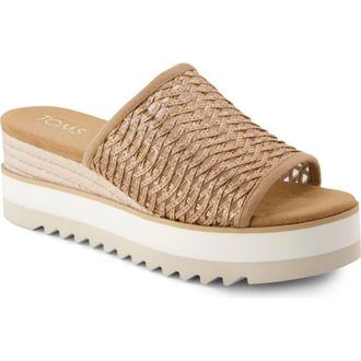 Toms Diana Mule Sandal in Rust/Copper at Nordstrom, Size 9.5