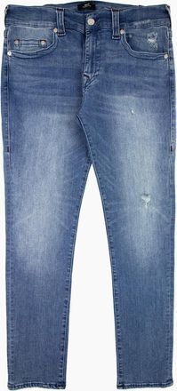 True Religion Mens True Religion Rocco Skinny Jean 32 Denim - Blue - Size: 30/32