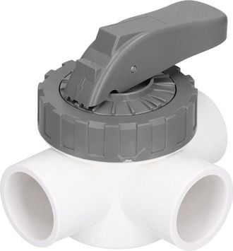 OEM Grifo De Piscina, Accesorios De Repuesto Para Grifo De Piscina De 3 V&iacute;as Para V&aacute;lvula Desviadora De Piscina/spa (v40-3a)