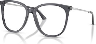 Jimmy Choo London 55mm Phantos optical glasses in Grey at Nordstrom