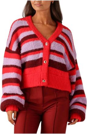 Harper & Yve Roze Noor-Ca Jas - Dames - Vesten - Veelkleurig - L - Truien & Vesten