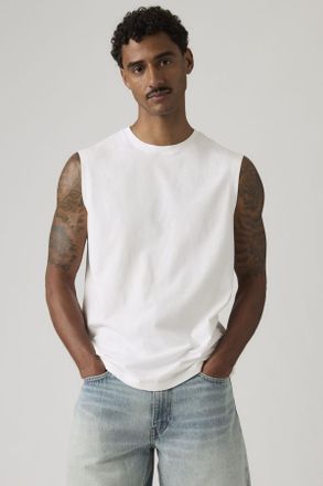 Levi's Canotta aderente classica - Uomo - L - Bianco / Bright White