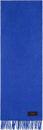 Celine Sjaal in Kasjmier - Dames - Wintersjaals - Blauw - ONE Size - Kasjmier - Accessoires