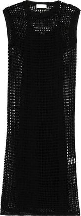 Roberto Collina Kleedjes, Dames, Zwart, M, Knitted Kleedjes
