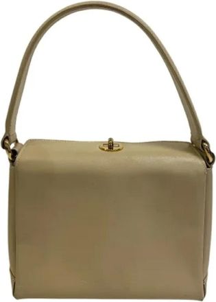 Gucci Pre-owned Handbags, female, Beige, Size: ONE SIZE Pre-owned Leather gucci-bags