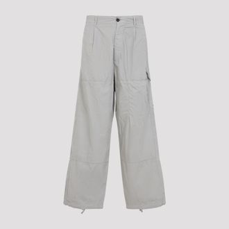 C.P. Company Grey Lens Logo Cargo Pants
