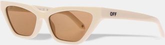 Off-white Mens Off Madison Sun - Mirror Gold - Size: ONE size