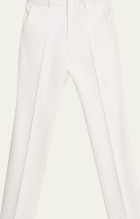 Givenchy Mens Wool and Mohair Straight-Leg Tailored Trousers