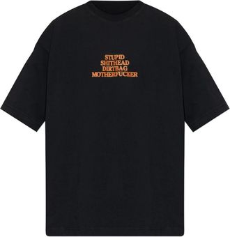 VETEMENTS Tops, Heren, Zwart, XS, T-Shirts