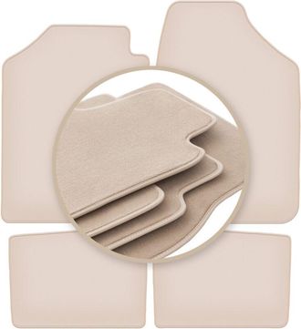 OEM Alfombrillas Premium Beige Para: Dacia Spring Hatchback 2021