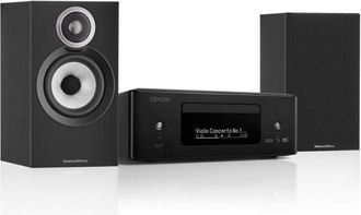 Denon Pacchetto Mini Catena rcd N12DAB + Cassa BW607BK