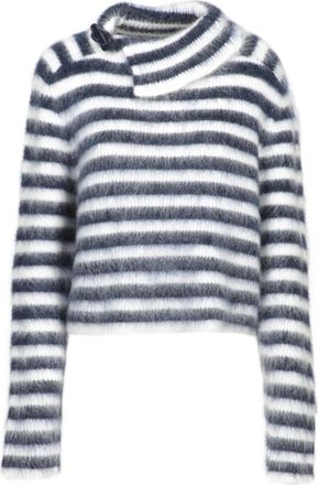 Jacquemus Marina Sweater - Dames - Coltruien - Blauw - M - Truien & Vesten