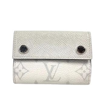 Louis Vuitton Pre-owned Tri-fold Portemonnee - Dames - Pre-owned - Wit - Maat: ONE Size Leer