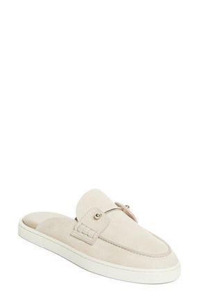 Christian Louboutin Chanme Sneaker Loafer Mule in Beige at Nordstrom, Size 10.5Us
