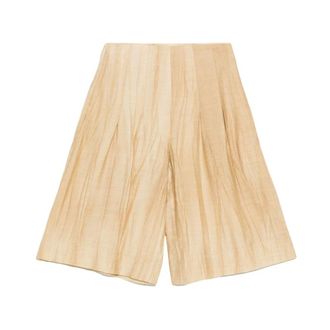 Yerse Casual Shorts, female, Beige, Size: S Luna Bermuda Shorts
