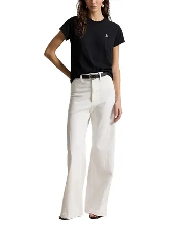 Ralph Lauren Crewneck Jersey T-Shirt - Black