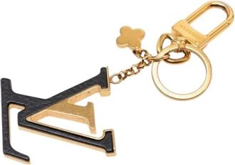 Louis Vuitton Pre-owned Accessories, female, Black, Size: ONE SIZE Pre-owned Fabric Key Holder