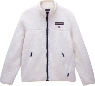 Napapijri Fleecejacke NAPAPIJRI TYNIK, Herren, Gr. XXL, beige (beige dimity), Fleece, Obermaterial: 100% Polyamid. Kragen: 100% Polyester. Taschenfutter: 100% B
