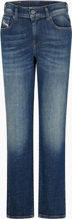 Diesel Womens Five Pocket Straight Leg Jeans - Blue - Size: 25 l30