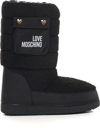 Love Moschino Scarponcino Nero Love Moschino Donna