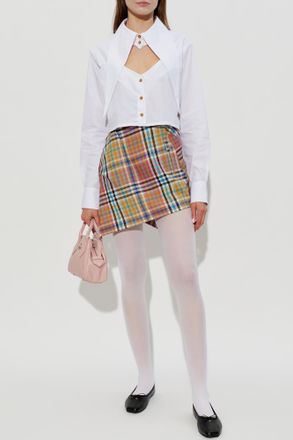 Vivienne Westwood Short Shirt, Womens, White