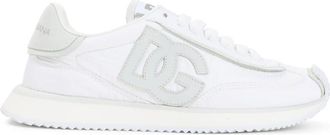 Dolce & Gabbana Schoenen, Dames, Wit, 38 1/2 EU, Witte Sneakers Aw 25 Stijl