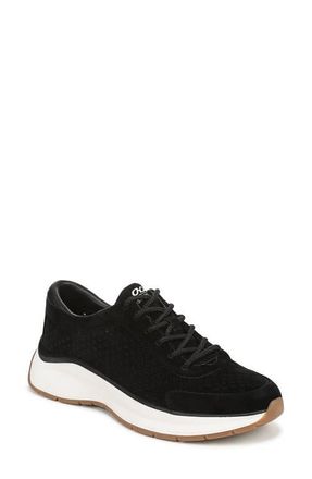 Naturalizer Perforated Sneaker in Black at Nordstrom, Size 7.5
