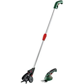 Bosch Isio Tijeras Cortac&eacute;sped Inal&aacute;mbricas Negro Y Verde