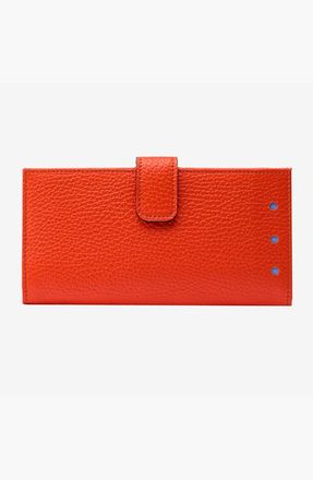 Tusk Ascot Long Slim Wallet in Orange at Nordstrom