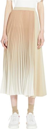 Max Mara Midi Rokken - Dames - Midirokken - Beige - S - Rokken