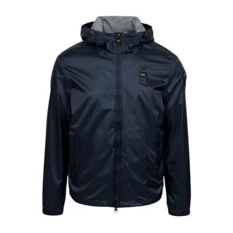 Blauer Light Jackets, male, Blue, Size: L Wind Jacket