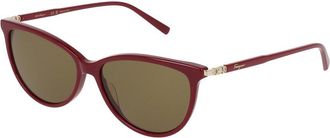 Ferragamo Womens Timeless 55Mm Sunglasses