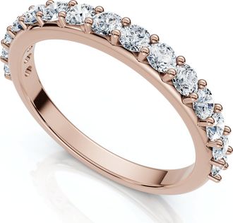 Pompeii3 1/2Ct Diamond Anniversary Wedding Ring 14k Gold Lab Grown EF/VS