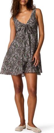 Steve Madden Lisandra Floral Minidress in Forest Green at Nordstrom, Size X-Small