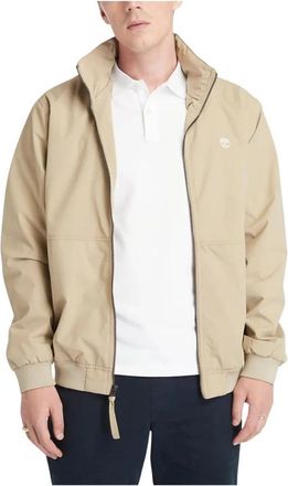 Timberland Groene Winterjas - Heren - Zomerjassen - Beige - L - Nylon - Jassen