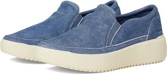 Vionic Kearny Womens Shoes Denim Blue Suede : 7.5 M, Leather