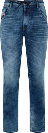 Diesel Krooley Jogg Jeans - Heren - Slim Fit Jeans - Blauw - W28 - Katoen - Jeans