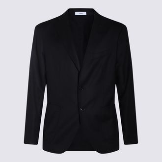 Boglioli Navy Wool Blazer