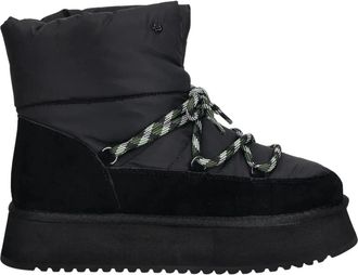 Baldinini Snow Boot - Dames - Winterlaarzen - Zwart - 40 EU - Wol - Schoenen