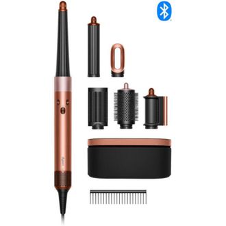 Dyson Multistyler Airwrap i.d., Amber Silk, Per Lisciare e Arricciare, Tecnologia Bluetooth
