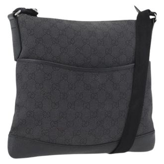 Gucci Borsa a spalla Pre-owned Vintage GG Canvas - - Pre-owned - Donna - Nero - ONE SIZE